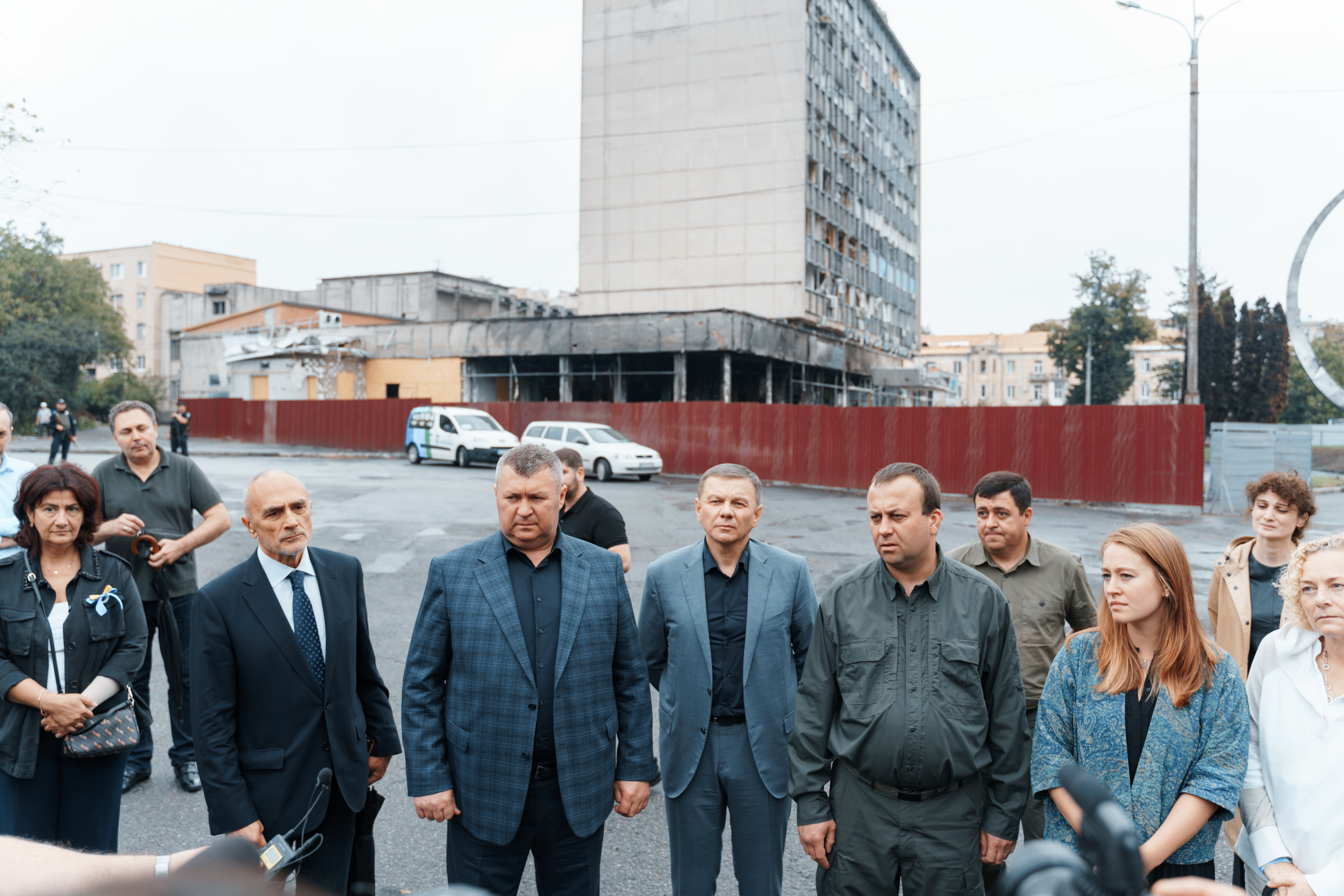 Visit of Representatives of Diplomatic Missions to Vinnytsia: Serhii Morhunov Thanked for the Support of the Community 